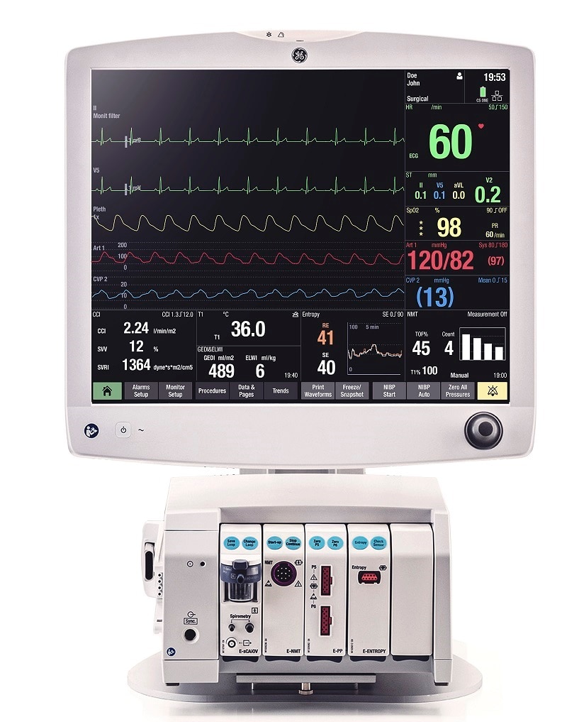 Bedside Monitoring Improve decisionmaking, accurate informationGEHC